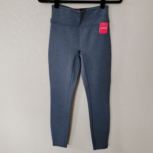 NWT Spanx Ankle Length Ponte Leggings in Gray, Size XS